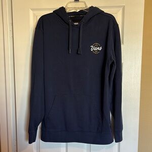 Vans men’s dark blue hoodie sweatshirt size medium